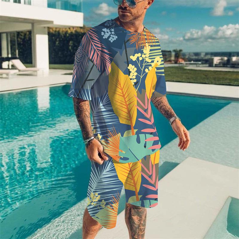 Tropical Plant Pattern T-shirts Set Men Summer Beach Vacation T-shirtsHawaiian 6XL
Tropical Plant Pattern T-shirts Set Men Summer Beach Vacation T-shirtsHawaiian 6XL