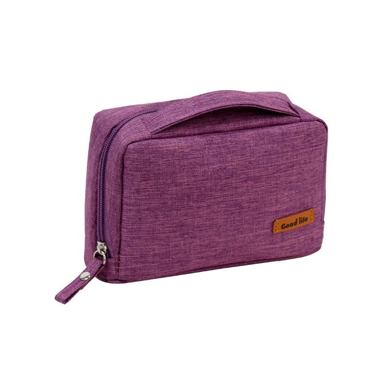 Cosmetics Bag Storage Handbag Travel Multifunctional Portable And Convenient Violet
Cosmetics Bag Storage Handbag Travel Multifunctional Portable And Convenient Violet