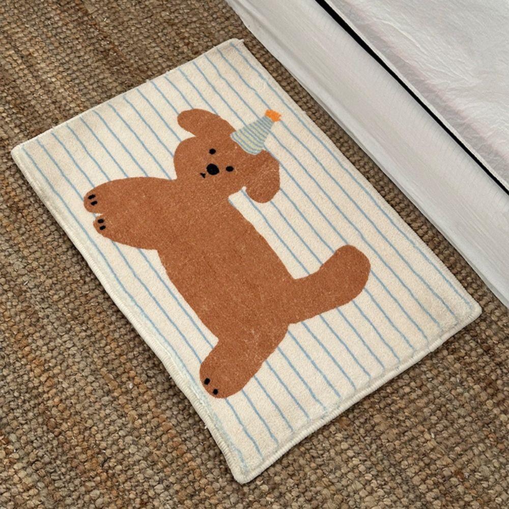 Absorbent Dog Pattern Floor Mat Non-Slip Floor Rugs Plush Floor Carpet Home Decoration коричневий
Absorbent Dog Pattern Floor Mat Non-Slip Floor Rugs Plush Floor Carpet Home Decoration коричневий
