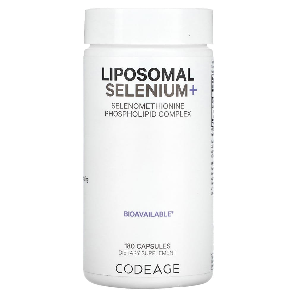 (iHerb) Codeage Liposomal Selenium+ Capsules, 180 Count 180 pcs - 1 ea
(iHerb) Codeage Liposomal Selenium+ Capsules, 180 Count 180 pcs - 1 ea