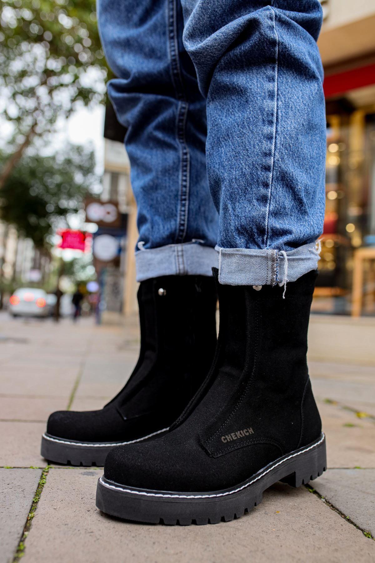 Men s Fashion Faux Leather Flat Heeled Boots Bootie Sst Quebec Boots Black Shoes 41
Men s Fashion Faux Leather Flat Heeled Boots Bootie Sst Quebec Boots Black Shoes 41
