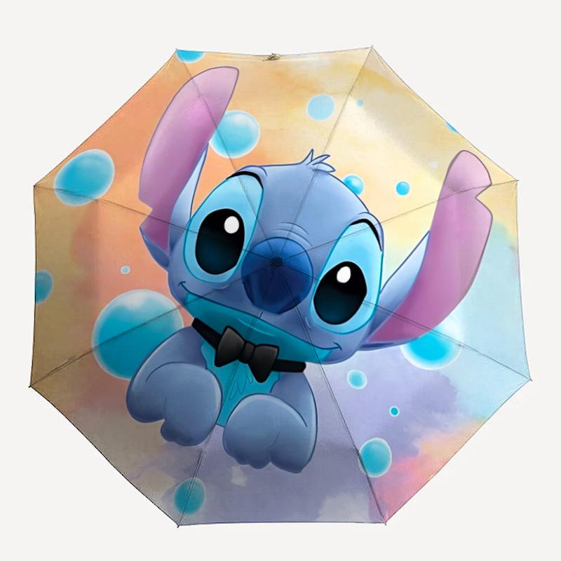 1pc Stitch Automatic Folding Umbrella: Compact 8-rib Design Cartoon Travel Companion for Outdoor, Casual Accessory
1pc Stitch Automatic Folding Umbrella: Compact 8-rib Design Cartoon Travel Companion for Outdoor, Casual Accessory