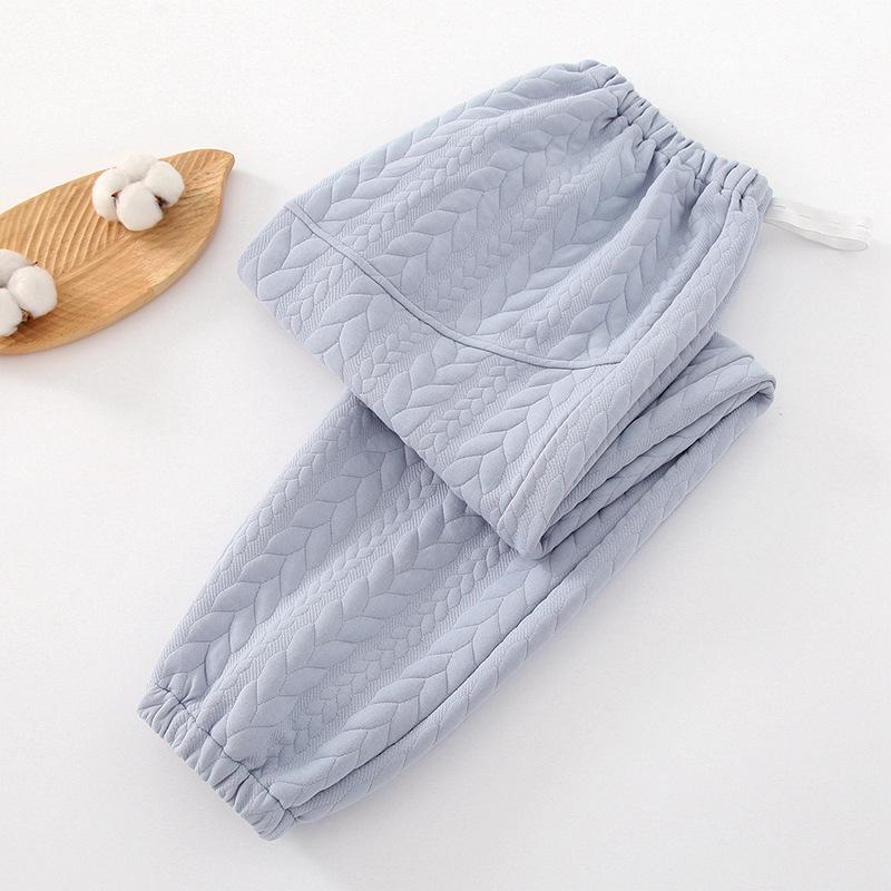 Комплект из юбки и ночной рубашки для беременных: Пижама для кормления грудью из хлопка, послеродовая, на весну и осень, подходит для зимнего периода, до 200 размера. Extra Large XL