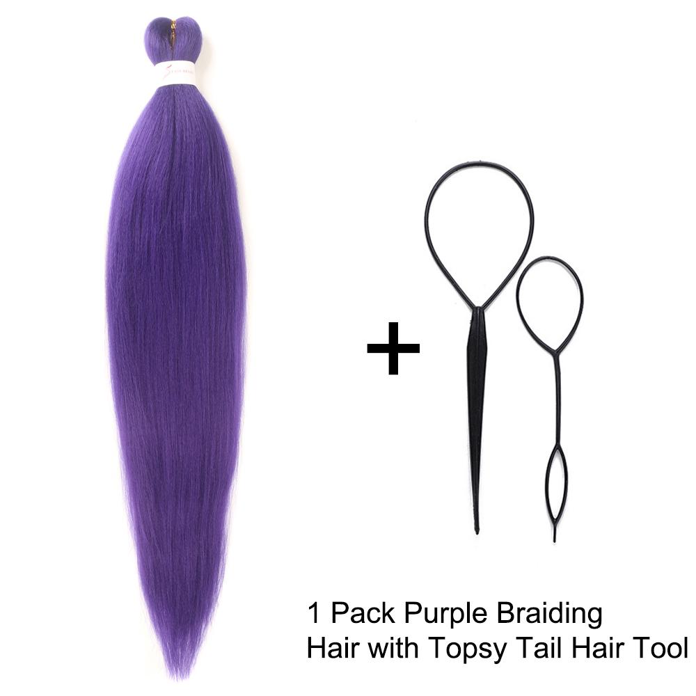 Long Purple Braiding Hair 2 Packs Synthetic Purple Hair Extensions for Braids Soft Yaki Braiding Hair Pre Stretched for Cosplay 30inches
Long Purple Braiding Hair 2 Packs Synthetic Purple Hair Extensions for Braids Soft Yaki Braiding Hair Pre Stretched for Cosplay 30inches