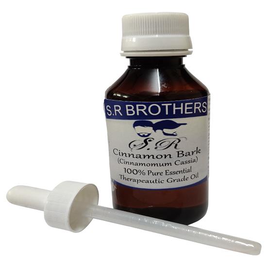 S.R Brothers Cinnamon Bark (Cinnamomum verum) Pure & Natural Therapeutic Grade Essential Oil Plastic with Dropper 10 ml
S.R Brothers Cinnamon Bark (Cinnamomum verum) Pure & Natural Therapeutic Grade Essential Oil Plastic with Dropper 10 ml