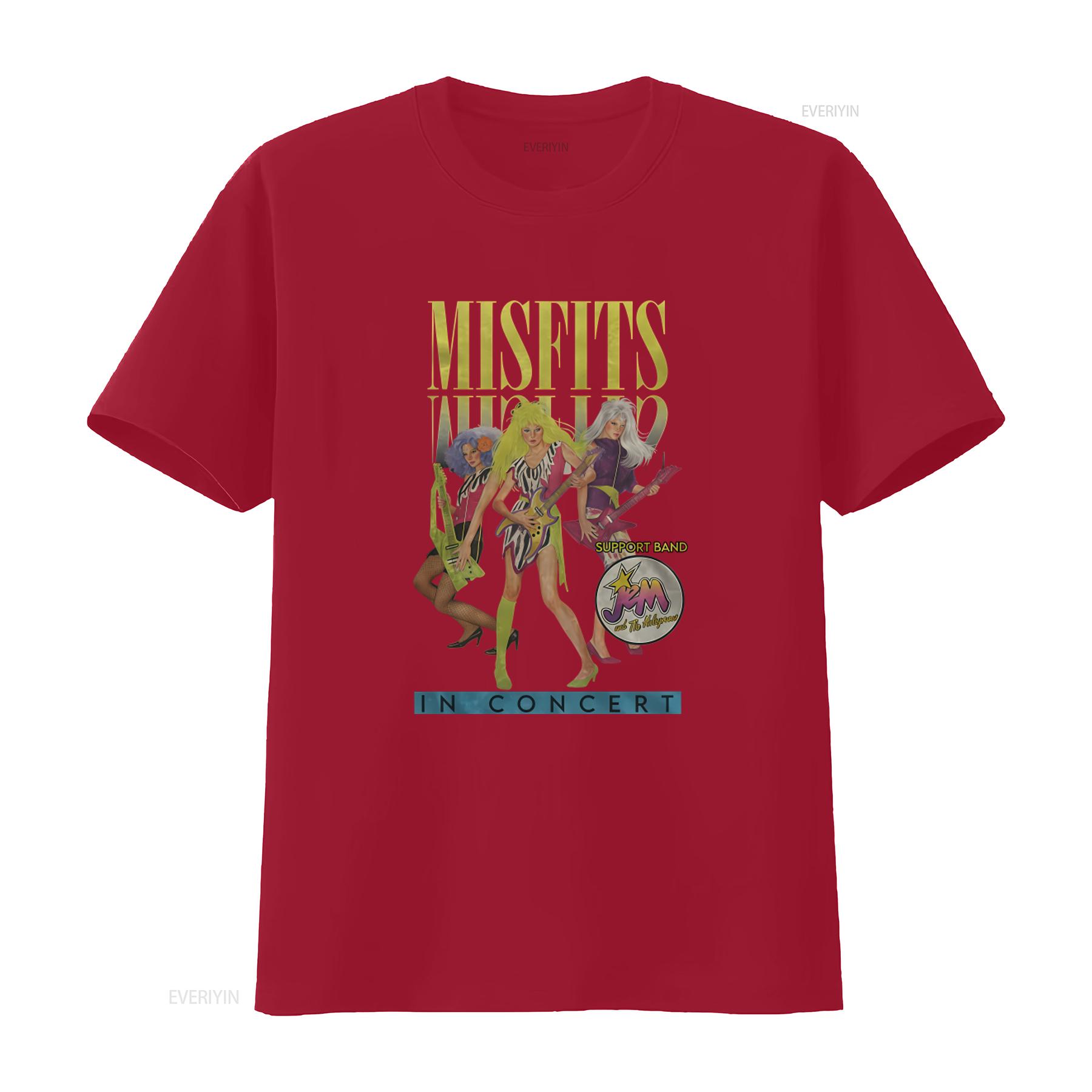Misfits Jem and The Holograms Concert Support Band T Shirt Cotton US S 4XL vintage Washed Stylish Slightly Unisex streetwear S
Misfits Jem and The Holograms Concert Support Band T Shirt Cotton US S 4XL vintage Washed Stylish Slightly Unisex streetwear S