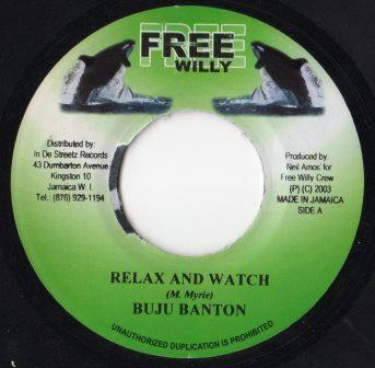 7-дюймовая пластинка BUJU BANTON - Relax And Watch NONE Free Willy 2005 Ямайский Регги, Ска и Даб Б/У
7-дюймовая пластинка BUJU BANTON - Relax And Watch NONE Free Willy 2005 Ямайский Регги, Ска и Даб Б/У