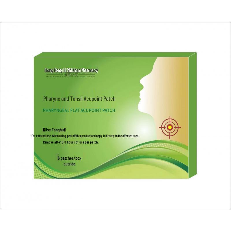 Pharyngeal Tonsil Acupoint Patches - 6 Pack
Pharyngeal Tonsil Acupoint Patches - 6 Pack