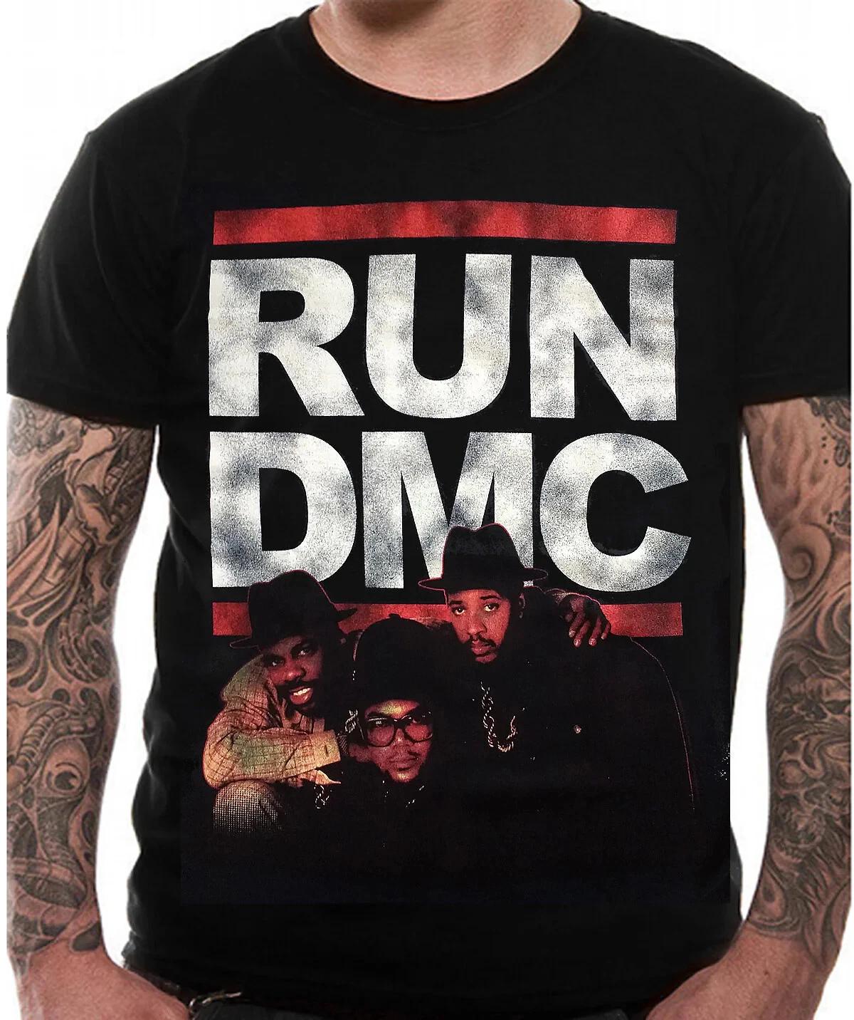 Official Run DMC T Shirt Photo Logo Classic Hip Hop Rap Black New Medium S
Official Run DMC T Shirt Photo Logo Classic Hip Hop Rap Black New Medium S