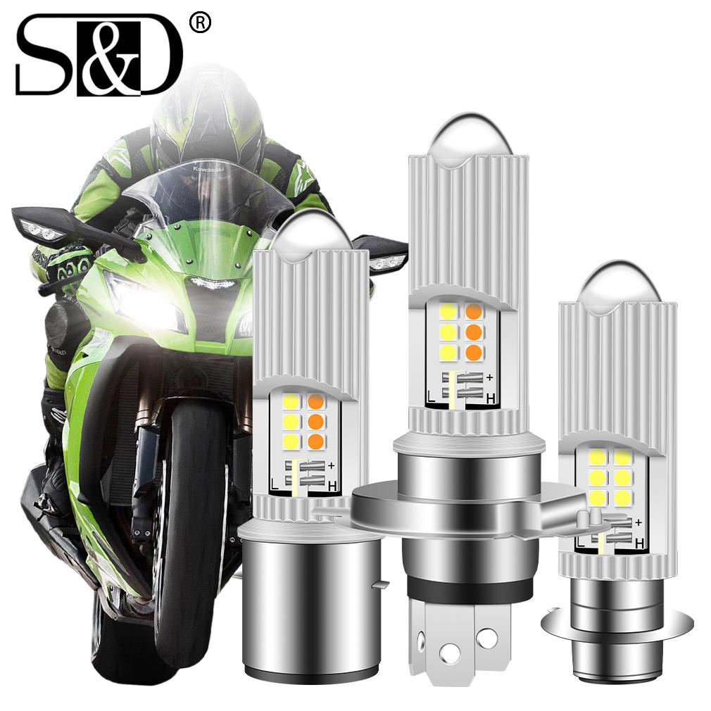 1Pc H4 BA20D H6 P15D LED Motorcycle Headlight Bulb 3570 CSP Dual Color White Yellow Hi Lo Beam Lens Moto Lamp for Motobike Light 6500K 3000K 12V P15D H6M P15D-25-1 жовтий/білий
1Pc H4 BA20D H6 P15D LED Motorcycle Headlight Bulb 3570 CSP Dual Color White Yellow Hi Lo Beam Lens Moto Lamp for Motobike Light 6500K 3000K 12V P15D H6M P15D-25-1 жовтий/білий