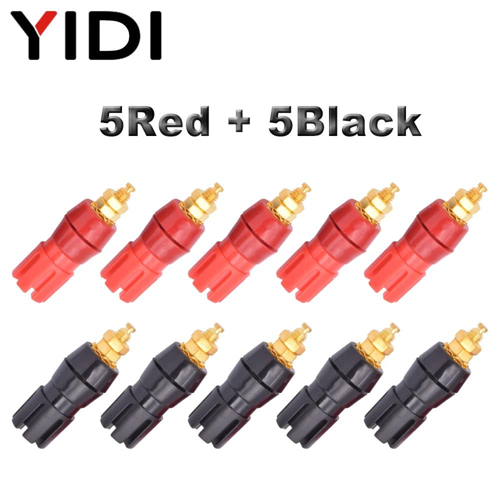 10pcs/lot Plum Binding Post 4mm Banana Plug Socket Red Black Power Supply Terminal Connector for Audio Speaker Amplifier Cable
10pcs/lot Plum Binding Post 4mm Banana Plug Socket Red Black Power Supply Terminal Connector for Audio Speaker Amplifier Cable