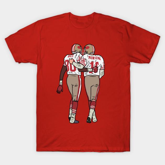 Men Black Print T-shirt Jerry Rice And Joe Montana No-Cut Transfer Paper Print Cotton Tshirt 2XL червоний
Men Black Print T-shirt Jerry Rice And Joe Montana No-Cut Transfer Paper Print Cotton Tshirt 2XL червоний