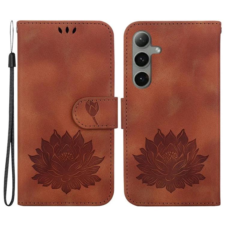 For Samsung Galaxy S24+ Case Lotus Pattern Leather Phone Cover Wallet Stand Feature 
For Samsung Galaxy S24+ Case Lotus Pattern Leather Phone Cover Wallet Stand Feature