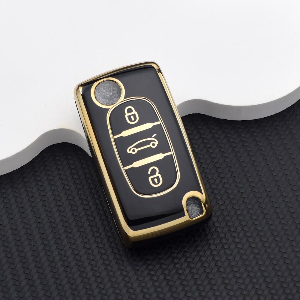 Soft TPU Flip Key Case for Citroen Xsara Picasso C5 C6 C8 & Peugeot 107 207 307 308 407 607 3008 5008 - Anti-Scratch Car Key Bag
Soft TPU Flip Key Case for Citroen Xsara Picasso C5 C6 C8 & Peugeot 107 207 307 308 407 607 3008 5008 - Anti-Scratch Car Key Bag