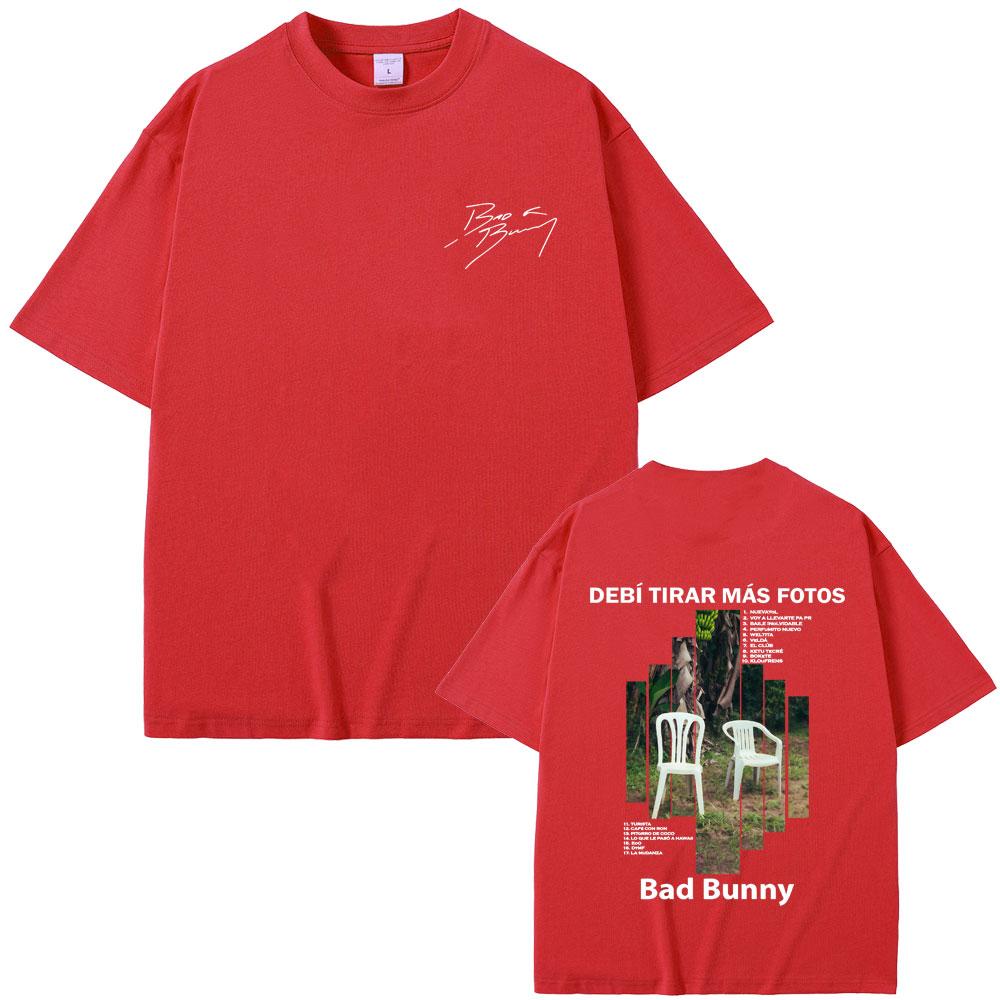 Rapper Bad Bunny Debi Tirar Mas Fotos DTMF Album Graphic Tshirt Men Women Hip Hop Fashion Pop Music Summer Male Vintage Tshirt 3XL
Rapper Bad Bunny Debi Tirar Mas Fotos DTMF Album Graphic Tshirt Men Women Hip Hop Fashion Pop Music Summer Male Vintage Tshirt 3XL