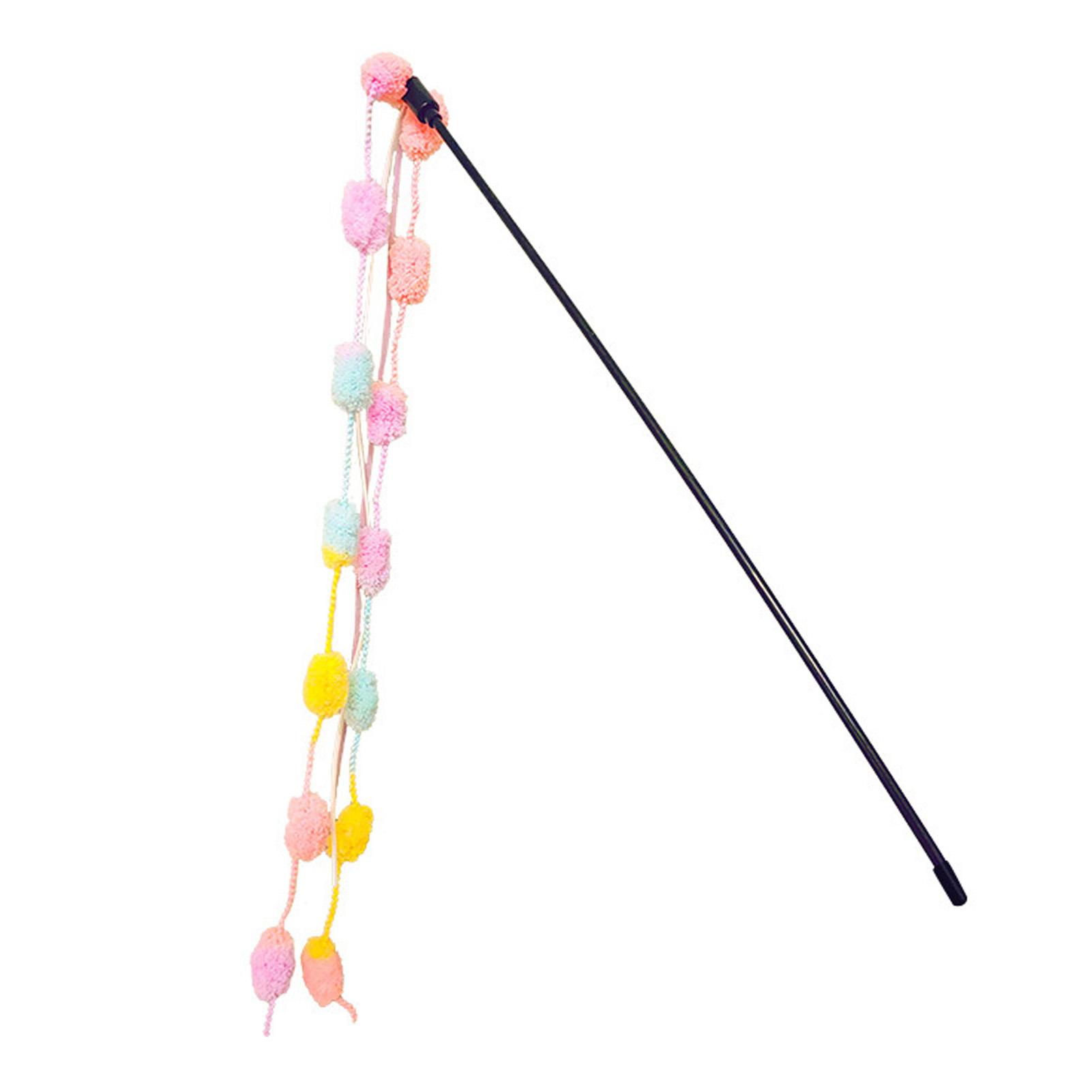 Cat Wand Toys with Tassel Durable Bite Resistant Soft Interactive Cat Teaser Wand Toys with Bell
Cat Wand Toys with Tassel Durable Bite Resistant Soft Interactive Cat Teaser Wand Toys with Bell