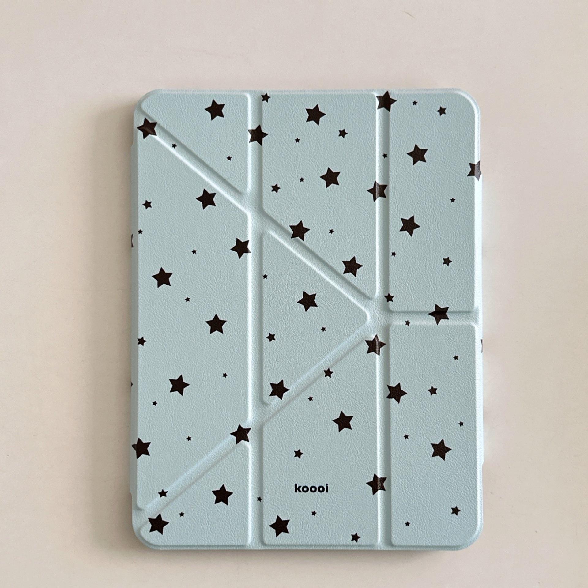 Buckle Three-Color Stars Tablet Case for iPad mini 6 Pro Air 3 iPad mini 6/7 (8.3-inch)
Buckle Three-Color Stars Tablet Case for iPad mini 6 Pro Air 3 iPad mini 6/7 (8.3-inch)