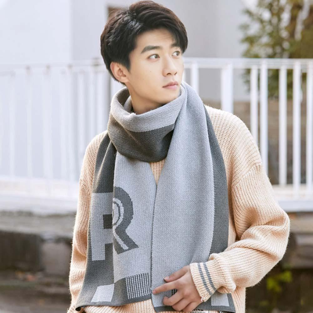 Long Color Blocked Scarf Warmer Men Thick Shawl Gifts R-shaped Knitted Scarf Spring
Long Color Blocked Scarf Warmer Men Thick Shawl Gifts R-shaped Knitted Scarf Spring