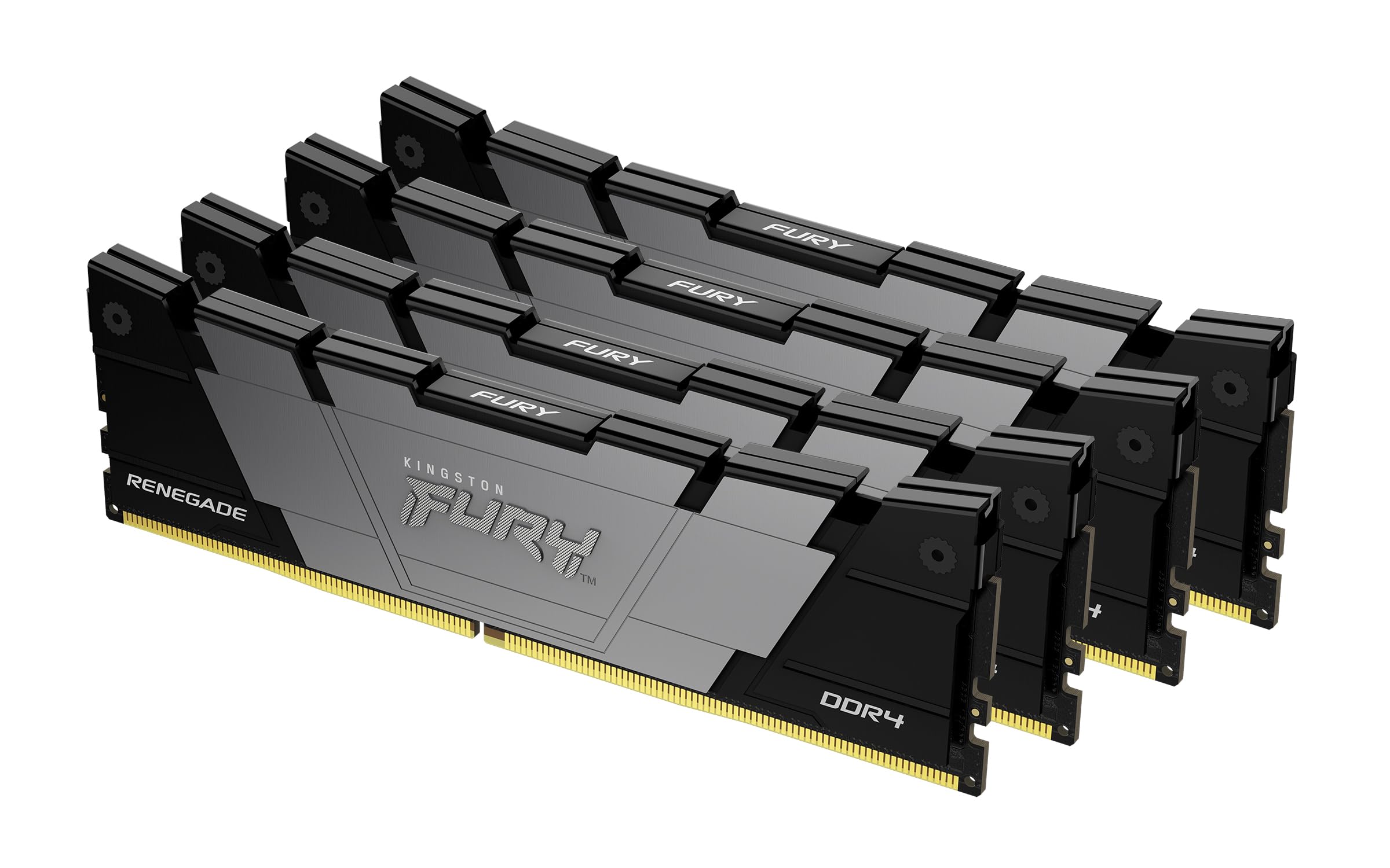 Kingston FURY Renegade 32GB 3200 DDR4 CL16 DIMM настільної пам яті (Набір 4) - KF432C16RB2K4/32 чорний
Kingston FURY Renegade 32GB 3200 DDR4 CL16 DIMM настільної пам яті (Набір 4) - KF432C16RB2K4/32 чорний
