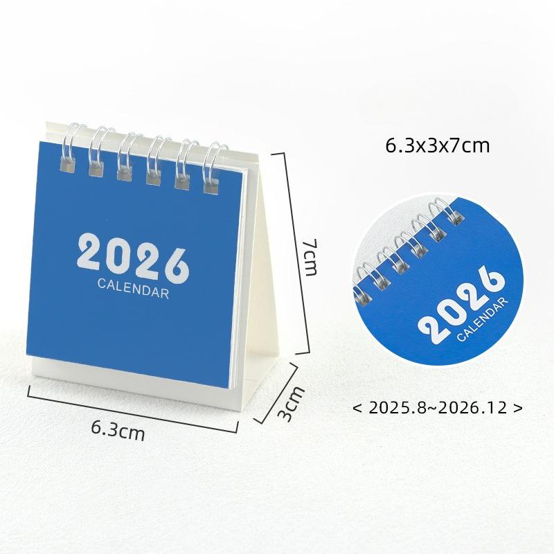 Календар 2026/2025/2024 Простий Міні Настільний Календар Каваї Список Справ Щоденний Розклад Настільний Планувальник Домашній Офіс Канцелярське Приладдя 6.3*7cm
Календар 2026/2025/2024 Простий Міні Настільний Календар Каваї Список Справ Щоденний Розклад Настільний Планувальник Домашній Офіс Канцелярське Приладдя 6.3*7cm