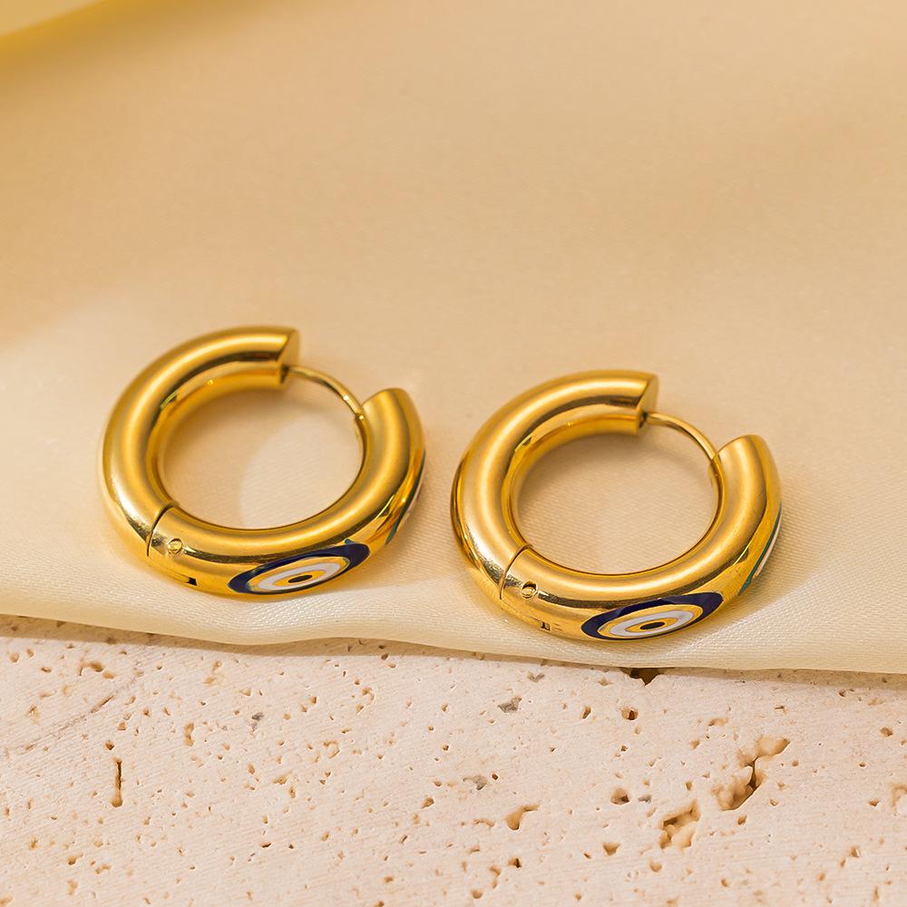 Модные серьги премиум-класса Sense Oil Dripping Eyes Solid Earrings Delicate Ear Buckles
Модные серьги премиум-класса Sense Oil Dripping Eyes Solid Earrings Delicate Ear Buckles