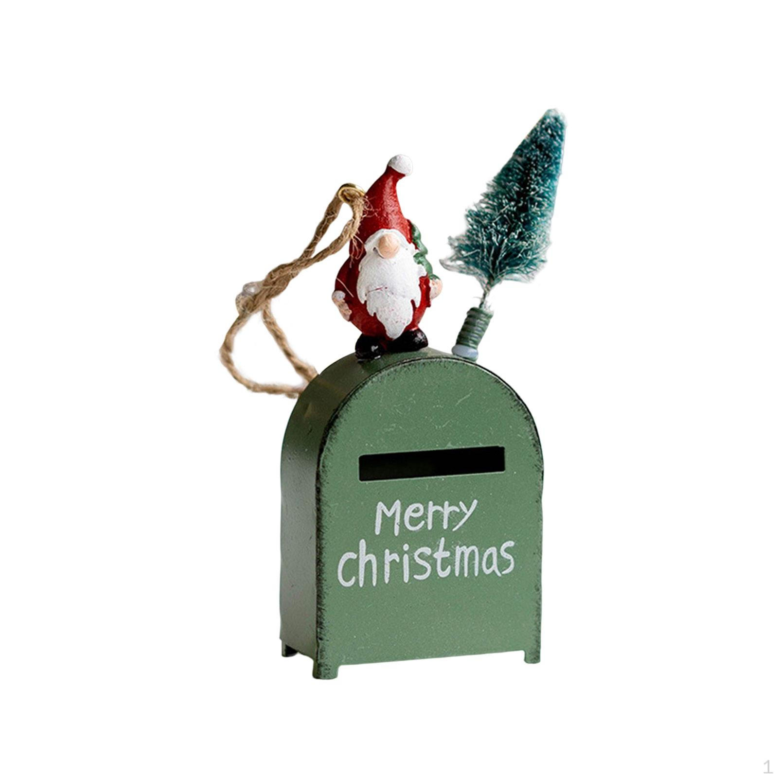 Christmas Hanging Charms Scene Layout Props Resin Statue DIY Crafts Mailbox for Indoor Centerpiece зелений
Christmas Hanging Charms Scene Layout Props Resin Statue DIY Crafts Mailbox for Indoor Centerpiece зелений