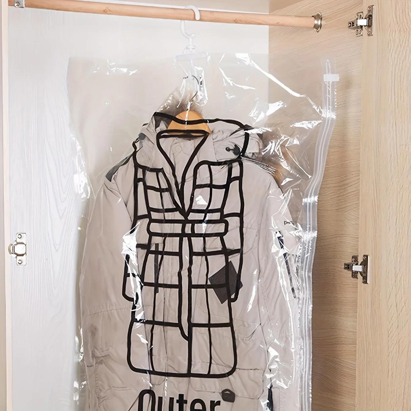 1/2 шт.-Вакуумные пакеты для хранения и компрессионные пакеты для экономии места для одежды, пуховиков и т. д. - Влагостойкие и пыленепроницаемые
1/2 шт.-Вакуумные пакеты для хранения и компрессионные пакеты для экономии места для одежды, пуховиков и т. д. - Влагостойкие и пыленепроницаемые