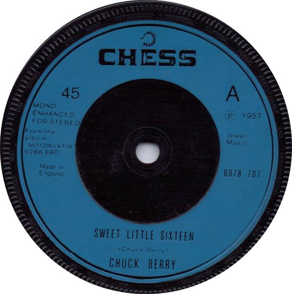 7inch Record CHUCK BERRY Sweet Little Sixteen Guitar Boogi 6078707 Chess UK Rock Used
7inch Record CHUCK BERRY Sweet Little Sixteen Guitar Boogi 6078707 Chess UK Rock Used