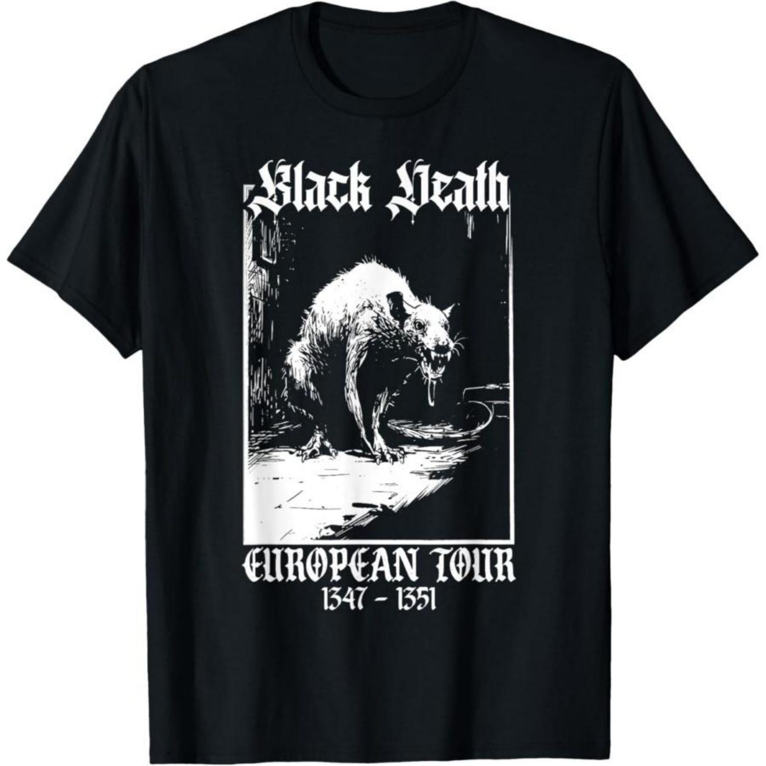 Black Death European Tour _ Plague Rat Medieval History Goth T-Shirt XXXXXL чорний
Black Death European Tour _ Plague Rat Medieval History Goth T-Shirt XXXXXL чорний
