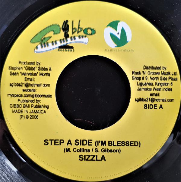 7inch Record SIZZLA - Step A Side (I m Blessed) NONE Gibbo Records, 2006 Jamaica Reggae, Ska & Dub Used
7inch Record SIZZLA - Step A Side (I m Blessed) NONE Gibbo Records, 2006 Jamaica Reggae, Ska & Dub Used