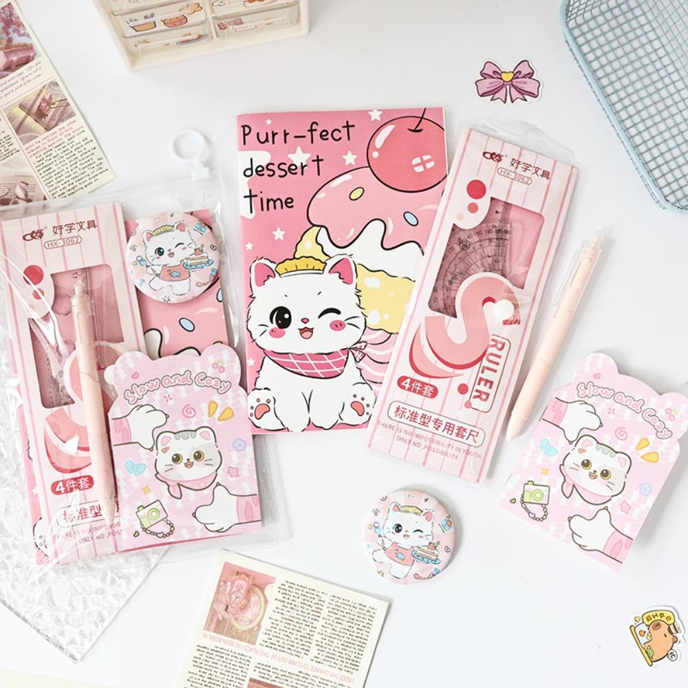 5/8/10pcs Students Gift Writing Set Cat Design Pencil Eraser Cartoon Notebook School Office 5pcs
5/8/10pcs Students Gift Writing Set Cat Design Pencil Eraser Cartoon Notebook School Office 5pcs