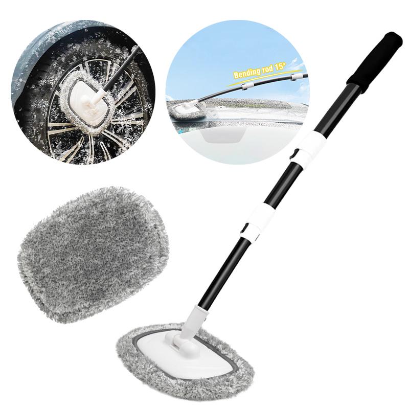 Car Wash Brush Car Cleaning Brush 3-Section Curved Rod Telescoping Long Handle Mop Soft Hair Broom Window Wash Auto Accessories
Car Wash Brush Car Cleaning Brush 3-Section Curved Rod Telescoping Long Handle Mop Soft Hair Broom Window Wash Auto Accessories