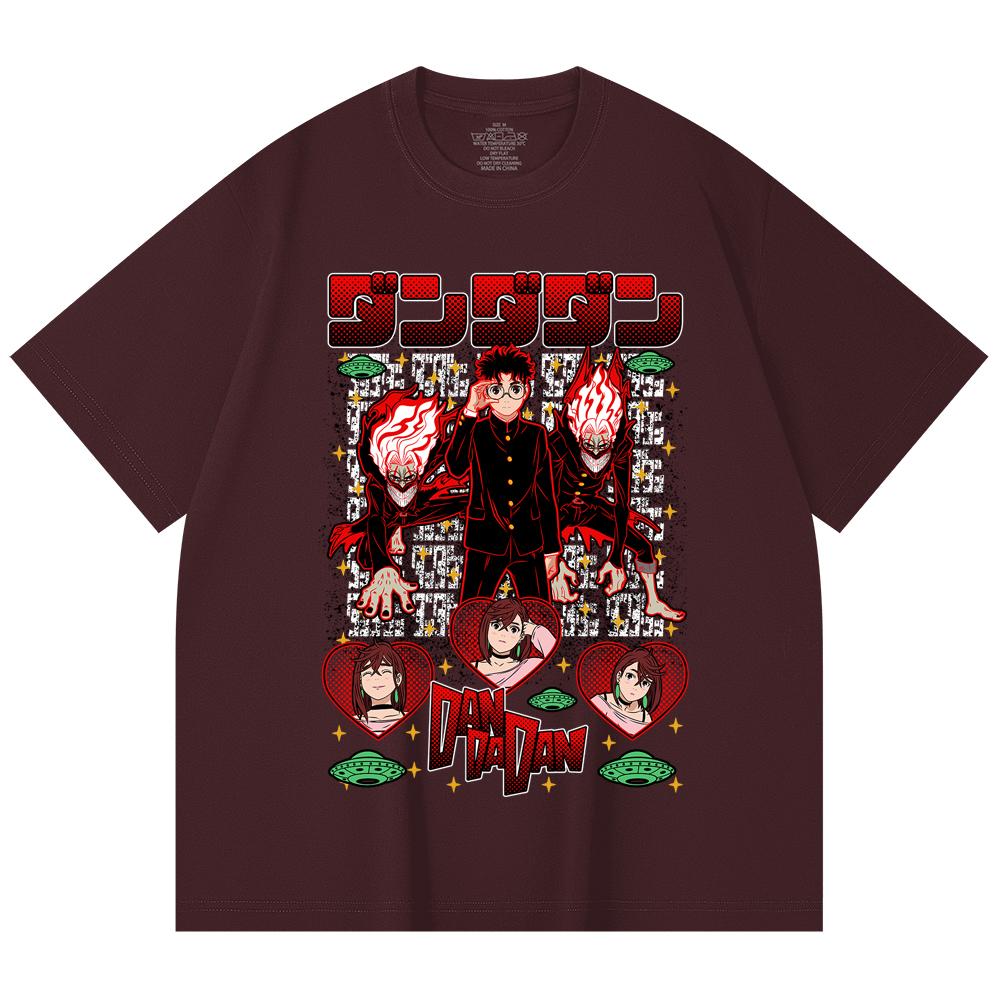 230 Gsm 100% Cotton Dandadan V27 Okarun Print Unisex Heavy Cotton T Shirt 2XL вина червоного кольору
230 Gsm 100% Cotton Dandadan V27 Okarun Print Unisex Heavy Cotton T Shirt 2XL вина червоного кольору