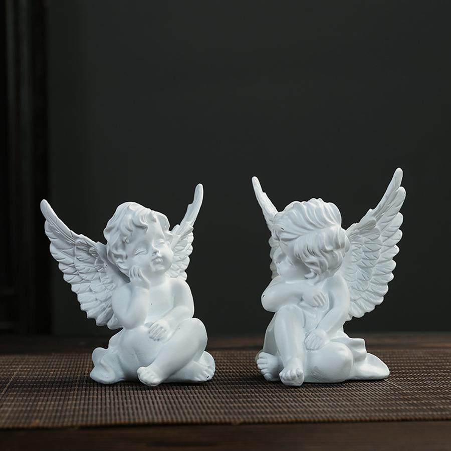 Set of 2 Resin Cherub Angel Figurines – Gold & White Angel Statues for Home and Garden Decor White
Set of 2 Resin Cherub Angel Figurines – Gold & White Angel Statues for Home and Garden Decor White