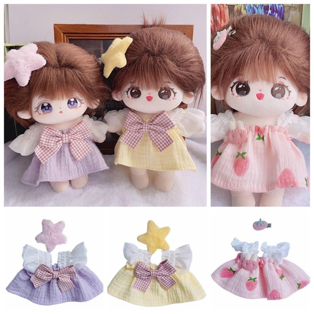with Hair Clip 20cm Cotton Doll Clothes Princess Skirt Plush Toys Clothes Kids Girls Toys
with Hair Clip 20cm Cotton Doll Clothes Princess Skirt Plush Toys Clothes Kids Girls Toys