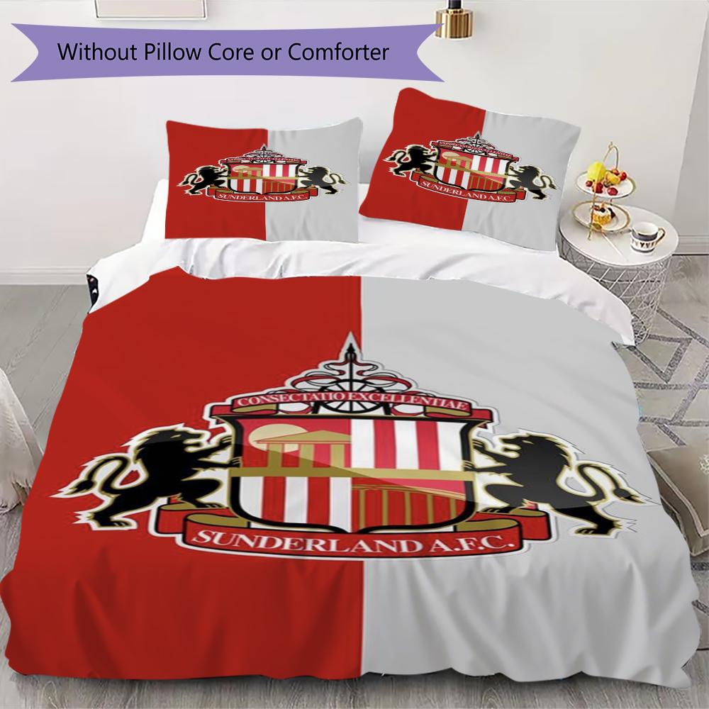 Sunderland Pattern Bedding uilt Set uilt Cover Pillowcase Home Decoration Birthday Gift (1 * duvet cover + 2 * pillowcase without core)89 220x240cm
Sunderland Pattern Bedding uilt Set uilt Cover Pillowcase Home Decoration Birthday Gift (1 * duvet cover + 2 * pillowcase without core)89 220x240cm