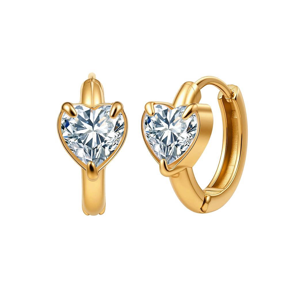 Effie Queen Zircon Hoop Earrings Anit Allergy Stainless Steel CZ Circle Huggies Earrings Cartilage Wedding Ear Jewelry STKE38
Effie Queen Zircon Hoop Earrings Anit Allergy Stainless Steel CZ Circle Huggies Earrings Cartilage Wedding Ear Jewelry STKE38