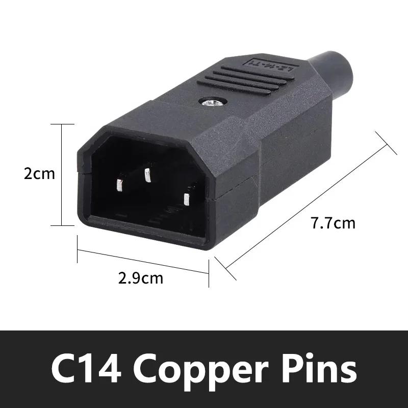 5/20 Шт. C13 C14 3-контактна AC Розетка IEC 10A 250V Штекер Мама/Тато З єднувач для кабелю з можливістю заміни Коннектор Прямий 5PCS
5/20 Шт. C13 C14 3-контактна AC Розетка IEC 10A 250V Штекер Мама/Тато З єднувач для кабелю з можливістю заміни Коннектор Прямий 5PCS