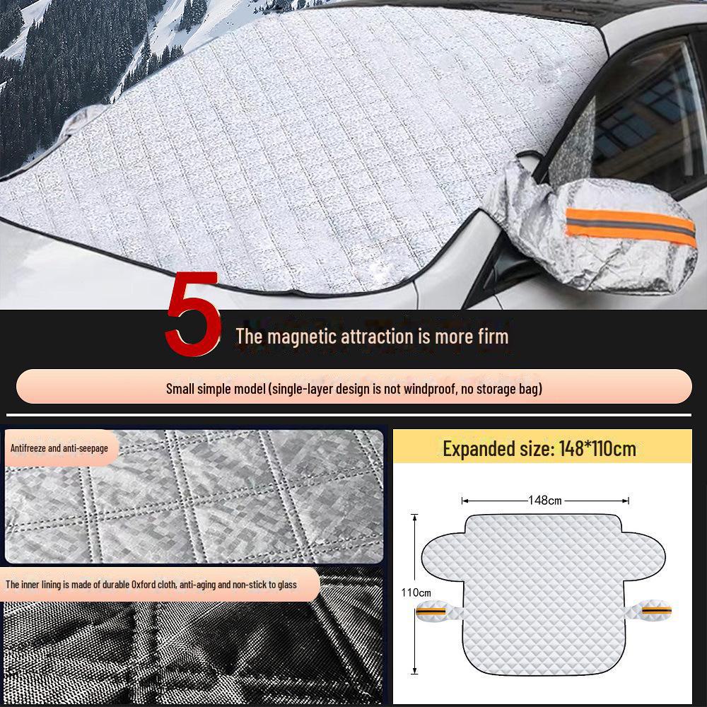 2023 Автомобільний снігозахист: Універсальний, підходить для всіх моделей і сезонів, міцний, вітростійкий щиток від сонця та снігу (В2)
2023 Автомобільний снігозахист: Універсальний, підходить для всіх моделей і сезонів, міцний, вітростійкий щиток від сонця та снігу (В2)