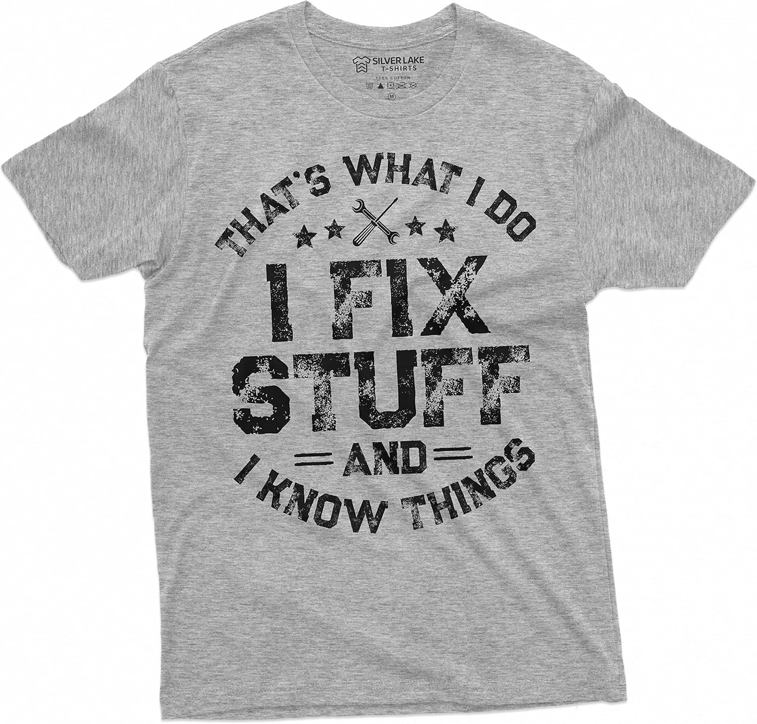 Men s Funny I fix Stuff T-shirt Mechanic Engineer Garage Tee Shirt (Small Grey) S разноцветный
Men s Funny I fix Stuff T-shirt Mechanic Engineer Garage Tee Shirt (Small Grey) S разноцветный