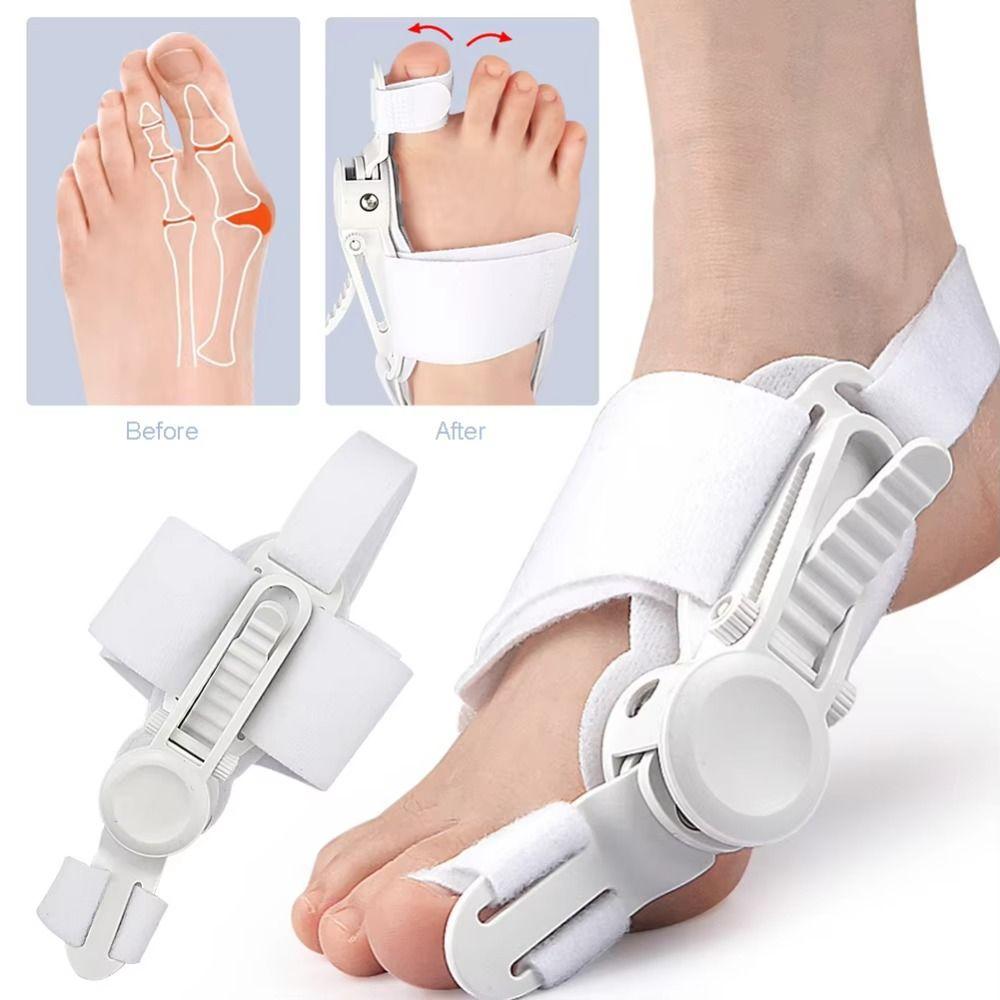 Toe Valgus Big Toe Straightener Adjustable Foot Correction Brace Bunion Corrector Men/Women білий
Toe Valgus Big Toe Straightener Adjustable Foot Correction Brace Bunion Corrector Men/Women білий