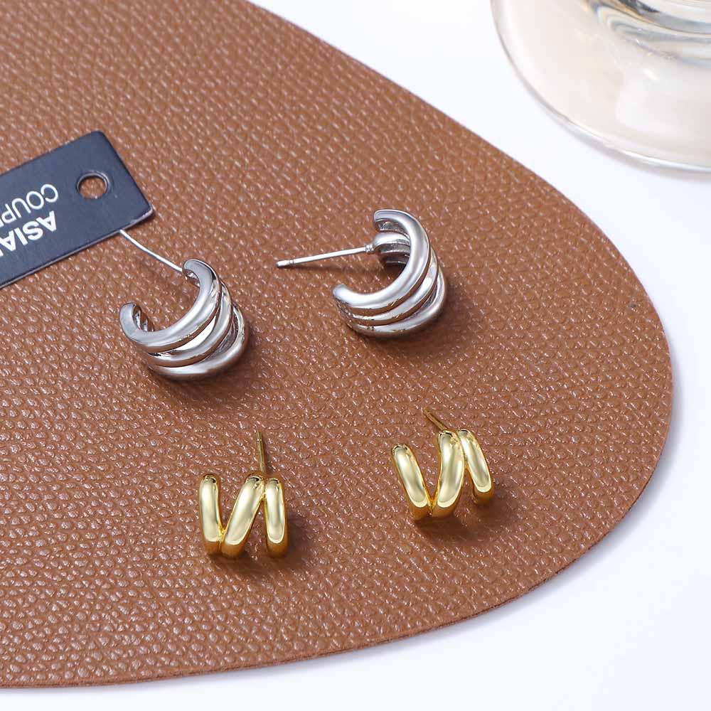 Jewelry Lady Charm Circle Row Earrings Korean Style Stud Earrings French Ear Studs Women Earrings золотой
Jewelry Lady Charm Circle Row Earrings Korean Style Stud Earrings French Ear Studs Women Earrings золотой