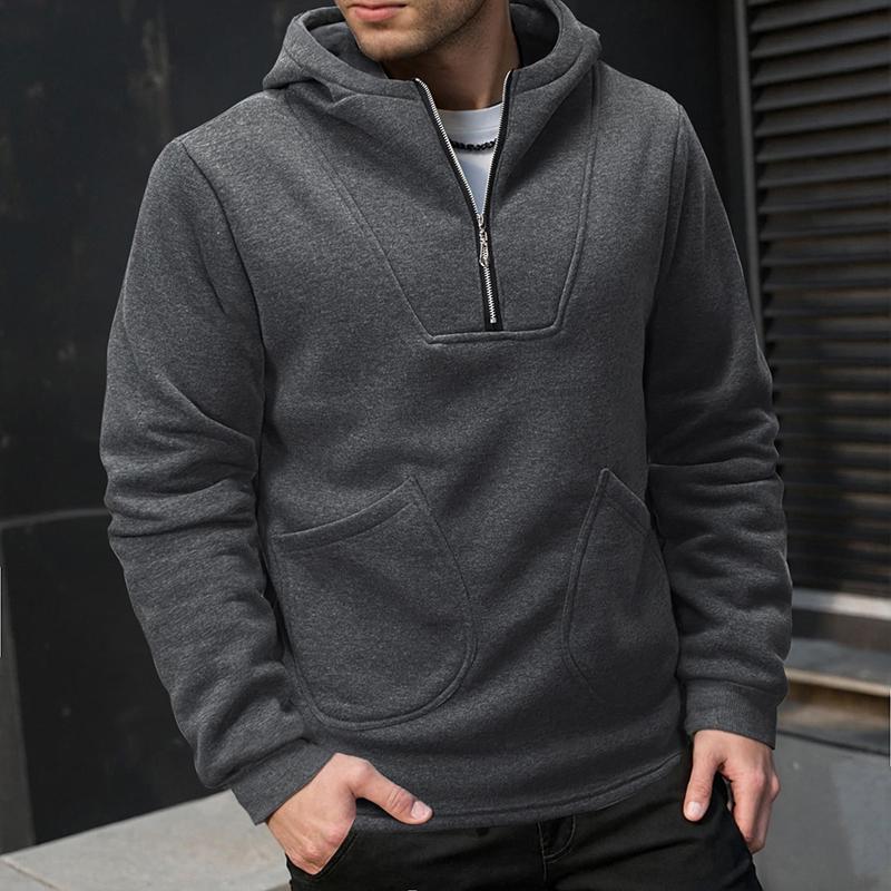 Мужские худи с капюшоном на молнии до середины, однотонные корейские толстовки, мужская модная уличная одежда, худи с капюшоном, косой карман, повседневное худи S темно серый
Мужские худи с капюшоном на молнии до середины, однотонные корейские толстовки, мужская модная уличная одежда, худи с капюшоном, косой карман, повседневное худи S темно серый