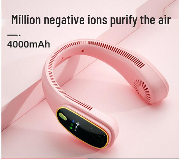 Портативный USB-перезаряжаемый шейный вентилятор: Безлопастной, Бесшумный, Ионизатор, Идеален для спорта 20*20*6 cm
Портативный USB-перезаряжаемый шейный вентилятор: Безлопастной, Бесшумный, Ионизатор, Идеален для спорта 20*20*6 cm