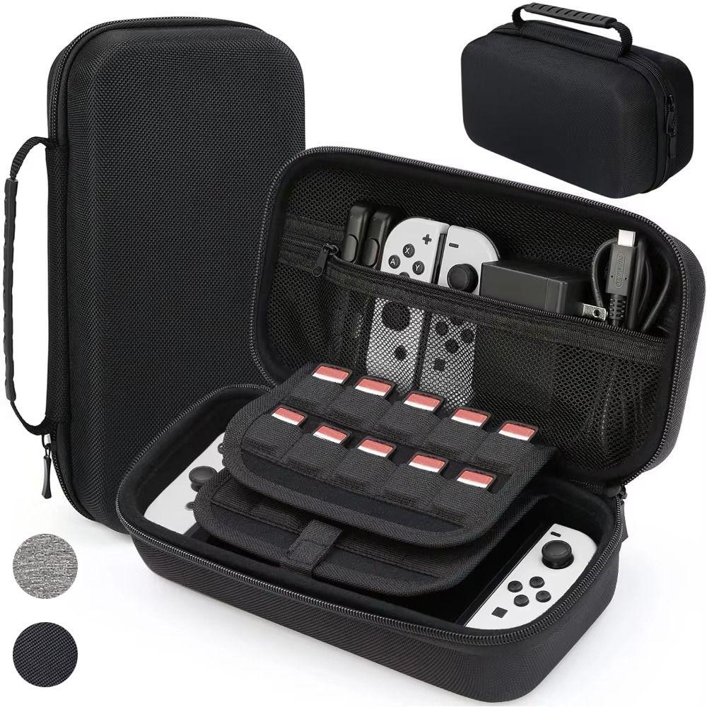 EVA Game Accessories Box Shockproof Handbag Professional Carrying Case for Nintendo Switch Oled чорний
EVA Game Accessories Box Shockproof Handbag Professional Carrying Case for Nintendo Switch Oled чорний