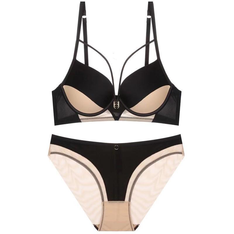 Чорний Сексуальний Порожнистий Комплект Бюстгальтера для Жінок Класична Пов язка Нижня Білизна Мереживна Кольорова Вставка Комфорт Пуш-ап Бюстгальтери та Трусики Комплекти Спідньої Білизни 85B чорний
Чорний Сексуальний Порожнистий Комплект Бюстгальтера для Жінок Класична Пов язка Нижня Білизна Мереживна Кольорова Вставка Комфорт Пуш-ап Бюстгальтери та Трусики Комплекти Спідньої Білизни 85B чорний