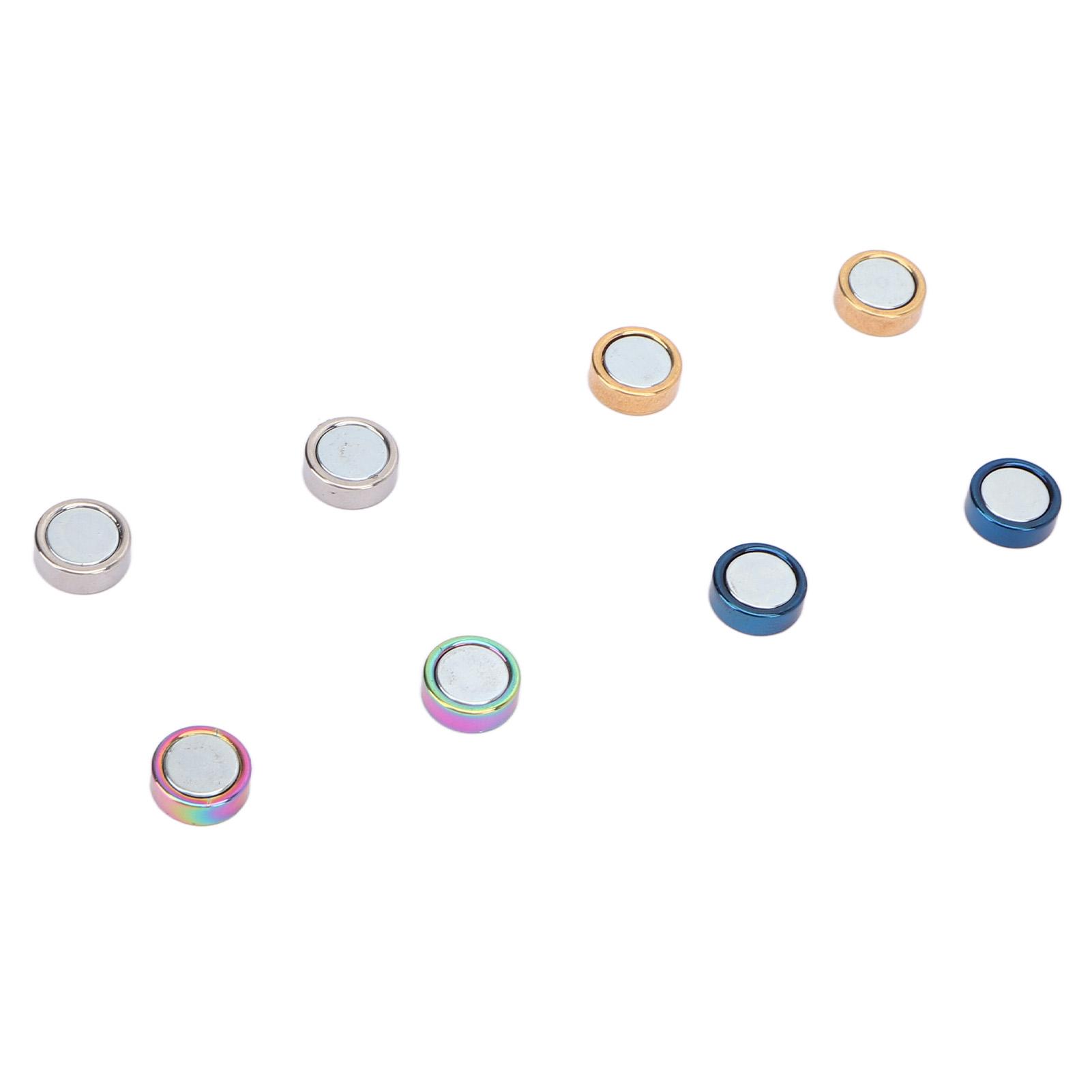 4pairs 8mm Magnetic Earrings Set Slimming Round Stainless Steel Magnetic Stud Earrings
4pairs 8mm Magnetic Earrings Set Slimming Round Stainless Steel Magnetic Stud Earrings