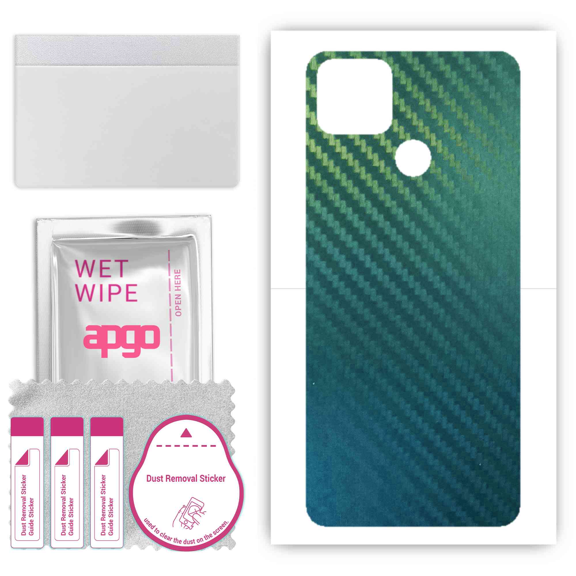 apgo Protective Skin Sticker for the back compatible with Realme V3 5G, Wrap Film, Foil, Vinyl - Pattern Carbon Chameleon CAKA1
apgo Protective Skin Sticker for the back compatible with Realme V3 5G, Wrap Film, Foil, Vinyl - Pattern Carbon Chameleon CAKA1