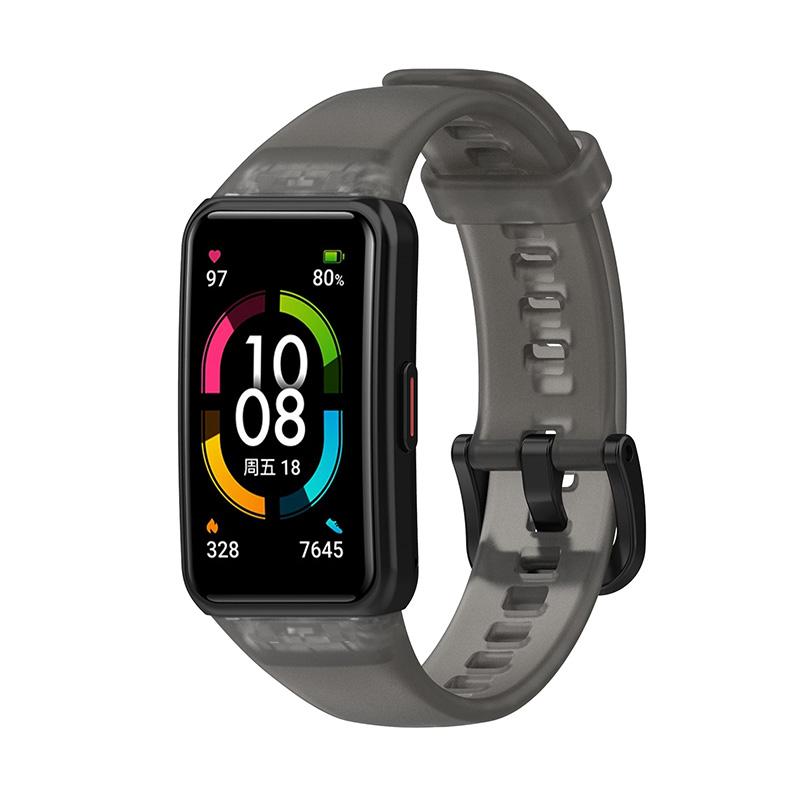 Transparent Waterproof TPU Replacement Strap Watch Bands for Huawei Band 6/Honor Band 6 Transparent Purple
Transparent Waterproof TPU Replacement Strap Watch Bands for Huawei Band 6/Honor Band 6 Transparent Purple