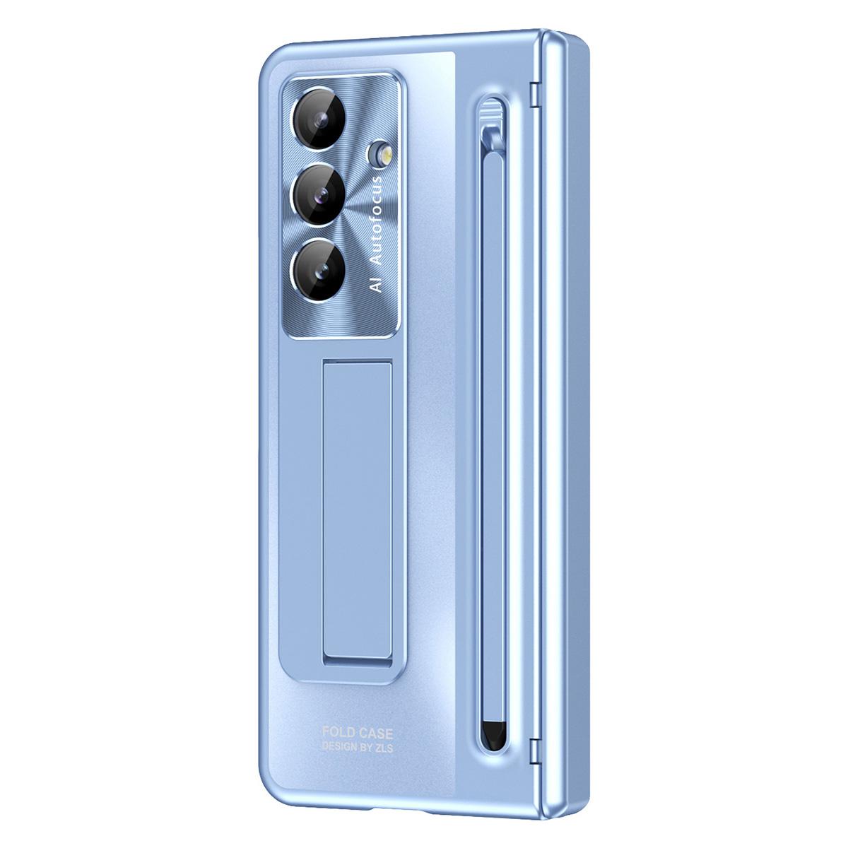 For Samsung Galaxy Z Fold7 5G Case Kickstand Hinge PC Phone Cover with Tempered Glass Film,Stylus White
For Samsung Galaxy Z Fold7 5G Case Kickstand Hinge PC Phone Cover with Tempered Glass Film,Stylus White
